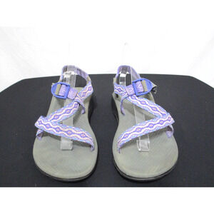 Chaco Purple Nylon Strappy Waterproof Hiking Sport Sandals Women Sz 8